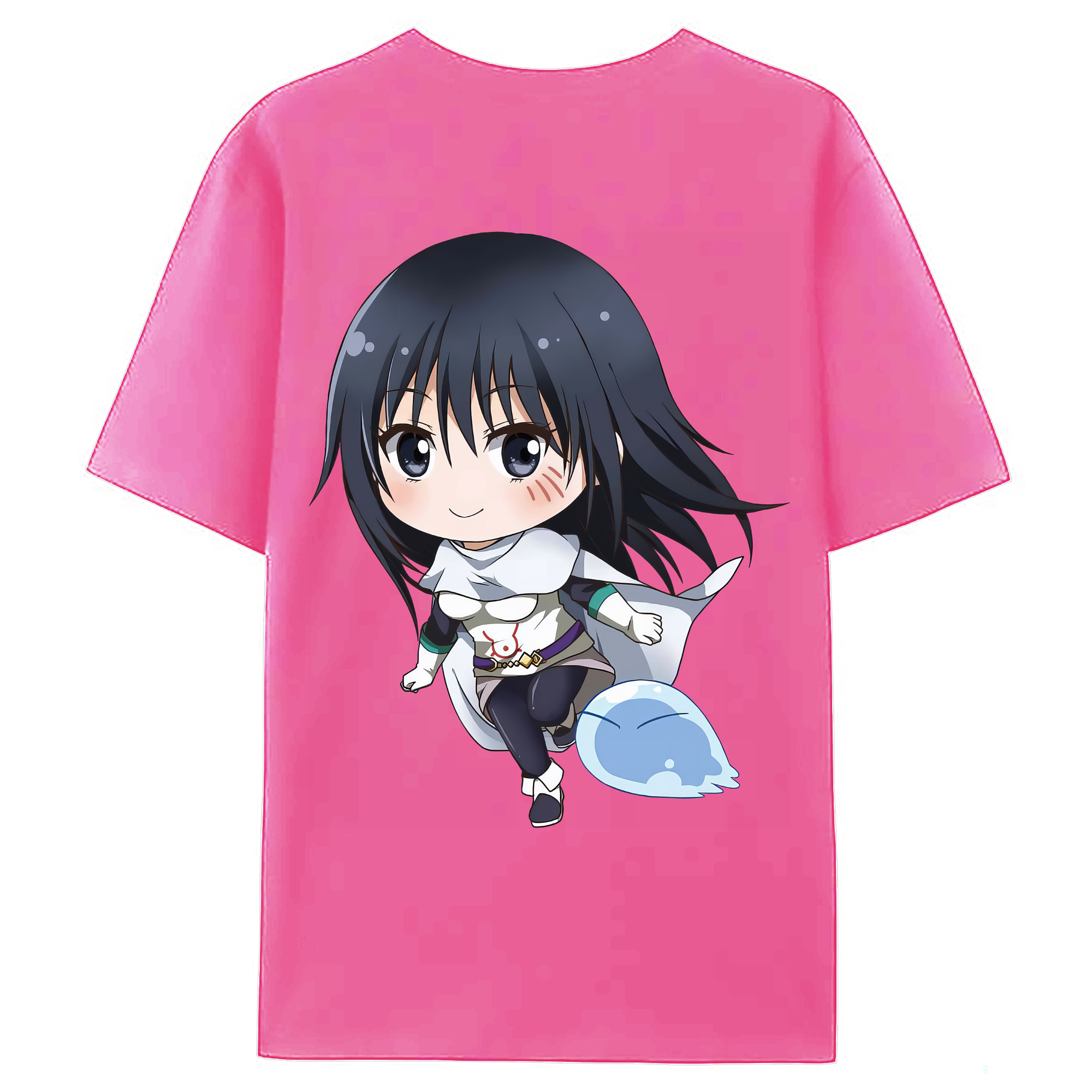 （画像用） 転スラ Regarding Reincarnated to Slime レディース半袖Tシャツ(バックプリント)